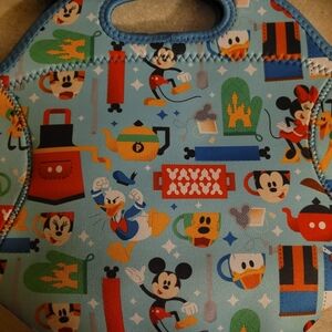Disney Mickey Mouse Lunch Bag - Light Blue and Multicolor